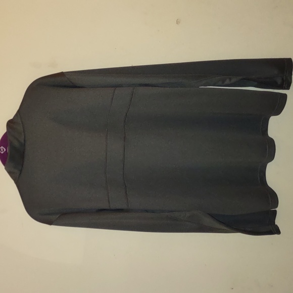 Nike Dri-Fit 1/4 Zip Pullover Gray Men's Long Sleeve XL - Picture 2 of 5